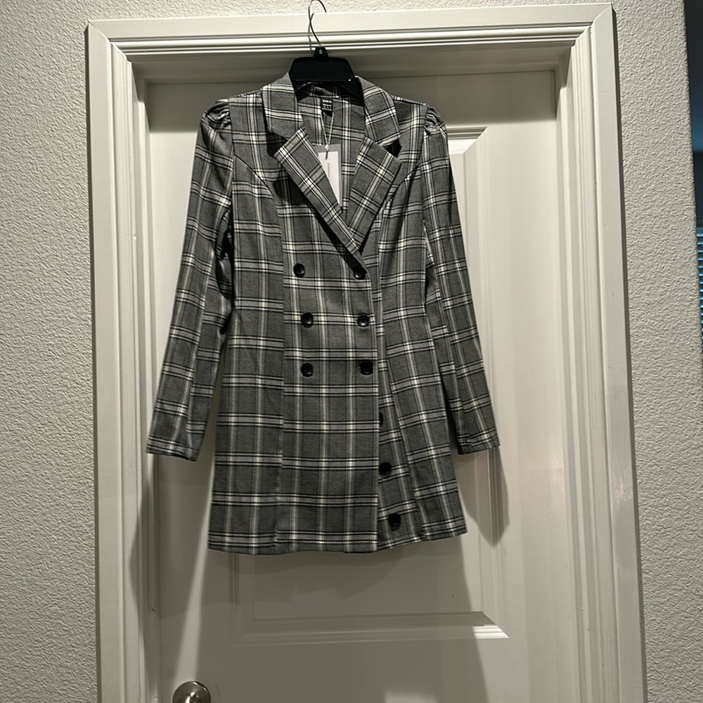Long sleeve business dress